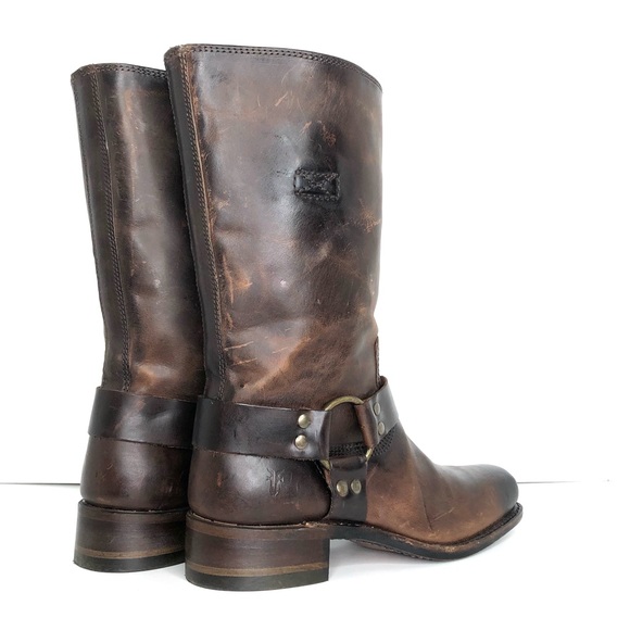 NEW Frye 150th Anniversary Harness Boots Women’s 6 Shoes - Picture 6 of 16